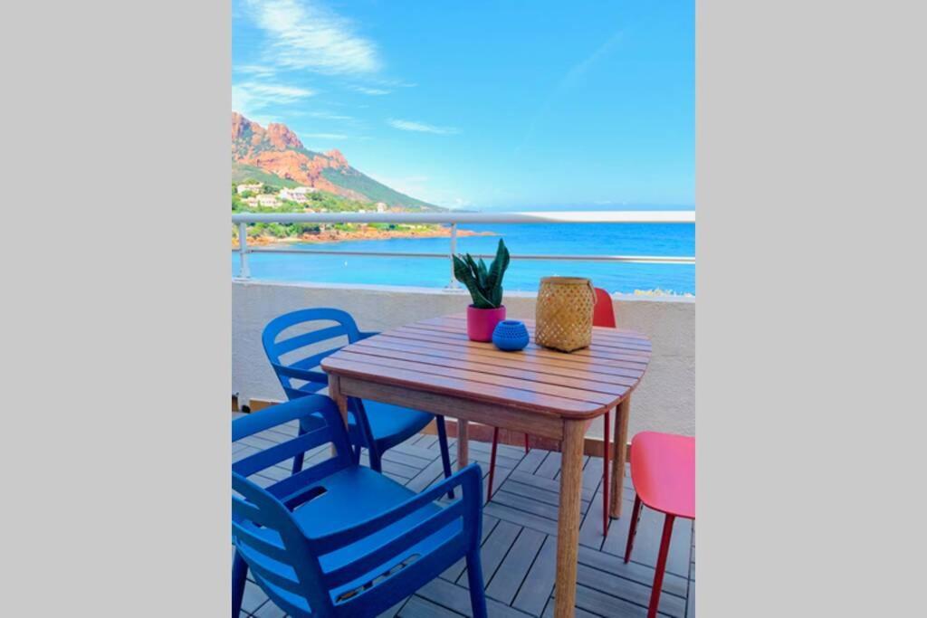 Antheor - Vue Exceptionnelle - Refait A Neuf 4 Couchages Appartement Saint-Raphaël Buitenkant foto